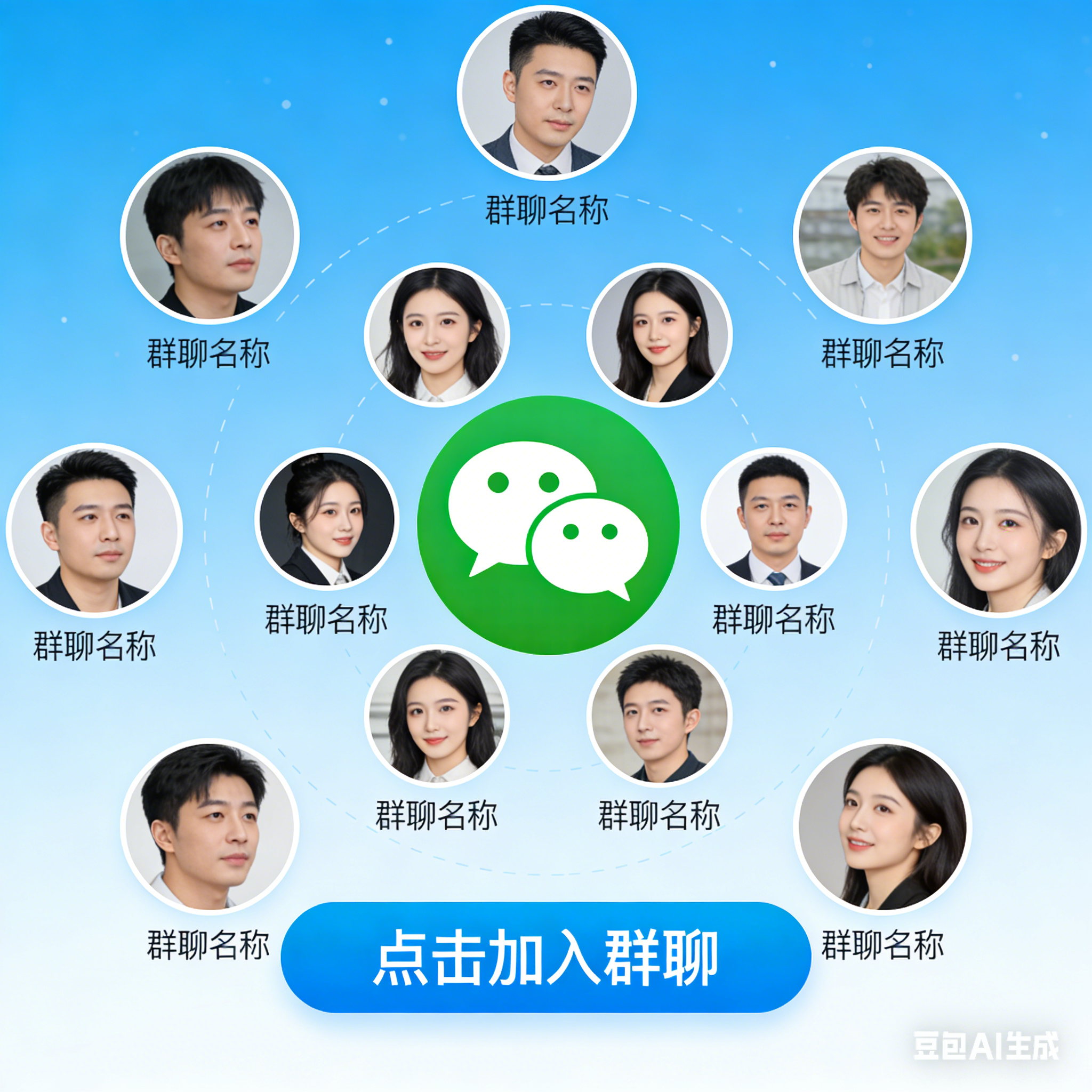 微信假人（不说话）